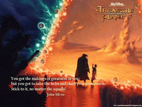 John Silver Quote Treasure Planet Disney Concept Art Disney Treasures