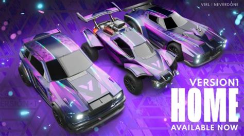 Version1 Rocket League Decals For Rlcs 2022 2023 Now Available In The