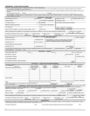 Loan against property upto rs. Loan Application Form Pdf Download - Fill Online ...