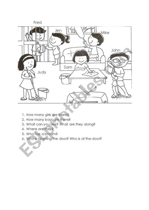 Picture Description Oral Grade 1 Esl Worksheet By Gclayton