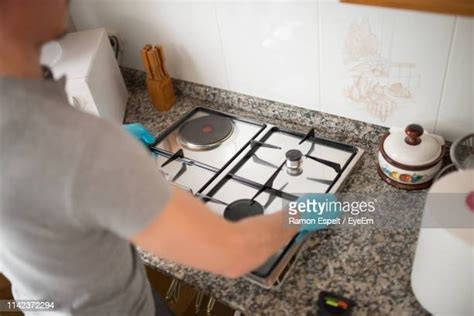 Gas Stove Installation Photos And Premium High Res Pictures Getty Images