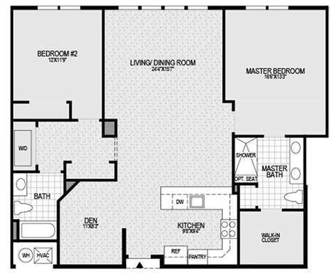 26 Two Bedroom 2 Bedroom 2 Bath Mobile Home Floor Plans Popular New