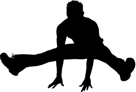 break dancer silhouette