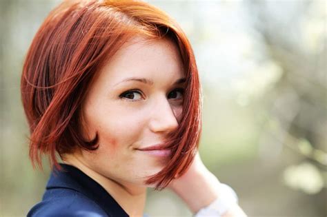 20 Types Of Short Red Hairstyles And Cuts For Women Photos