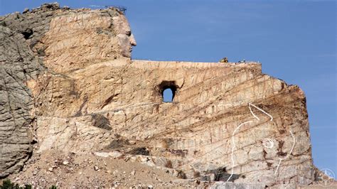 Crazy Horse Memorial Epic Work In Progress Mountain Monument South