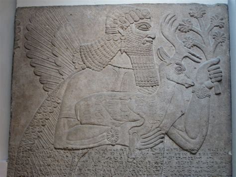 Assyrian God British Museum Andrew Becraft Flickr