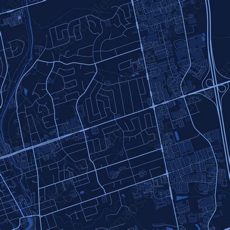 Newmarket Vector Map Dark Blue Aipdf Boundless Maps