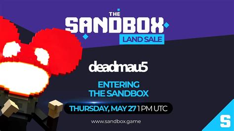 Deadmau5 Enters The Sandbox May 2021 Land Sale Euphoria Youtube