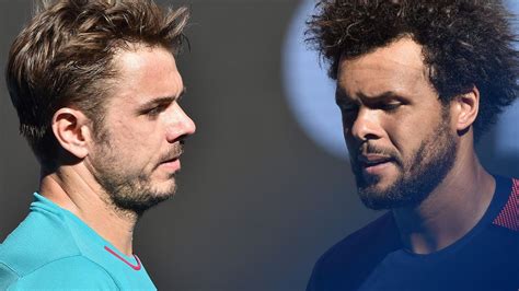 Please note that you can change the channels yourself. Stan Wawrinka and Jo-Wilfried Tsonga argue in French - so ...