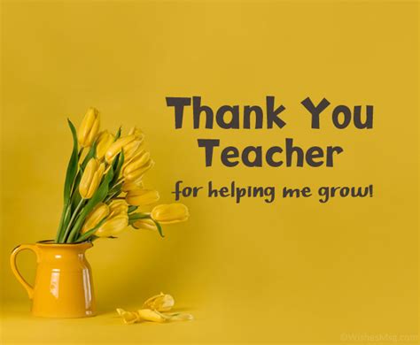 100 Thank You Teacher Messages And Quotes Wishesmsg