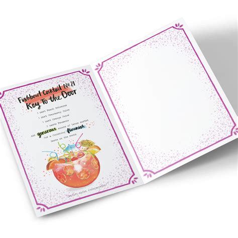 buy personalised birthday card special cocktails editable age for gbp 1 79 card factory uk