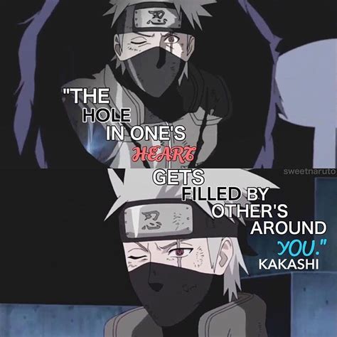 Kakashi Hatake Naruto Shippuden Anime Quote Naruto Uzumaki Hokage