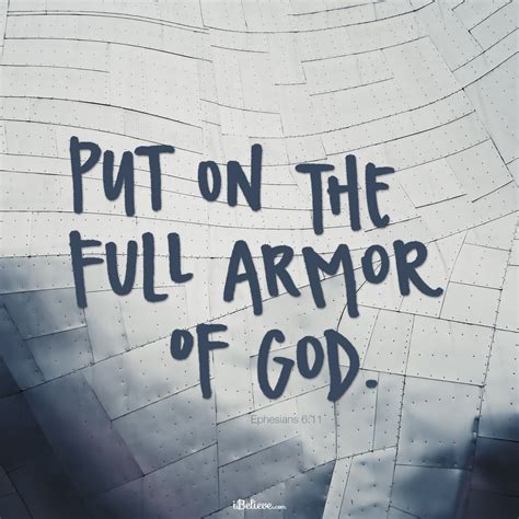 A Prayer To Put On The Armor Of God ~ Debbie Mcdaniel