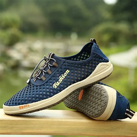 Summer Mens Sport Fashion Shoes Breathable Sneakers Flats Loafers