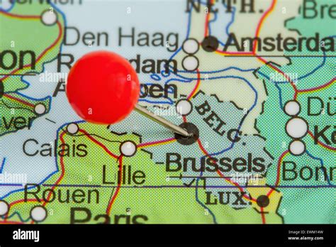 Map Of Brussels High Resolution Stock Photography And Images Alamy