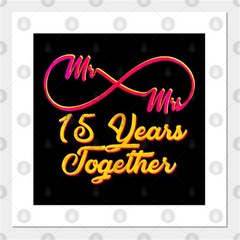 15th Wedding Anniversary 15 Years Of Marriage 15th Wedding