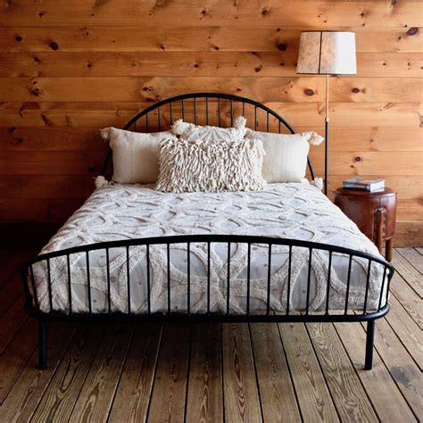 Find wood and wrought iron headboards. Hand-Wrought Iron Bed (With images) | Wrought iron beds ...