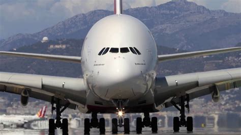 An emirates a380 also operates the longest flight that regularly remains in full flightradar24 emirates a380 flights departing on 1 december spent the equivalent of 47 days, 6 hours, 33 minutes. Emirates A380 Touches Down in Nice | Emirates Airline ...