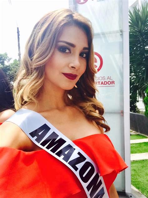 Cynthia Pamela Sánchez Silva Contestant Miss World Peru 2017 Photo Credits Facebookinstagram
