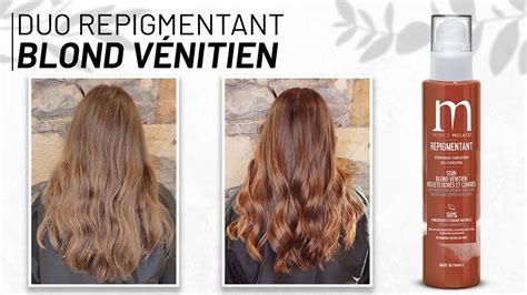 Tuto Application Dun Soin Repigmentant Blond Vénitien Youtube