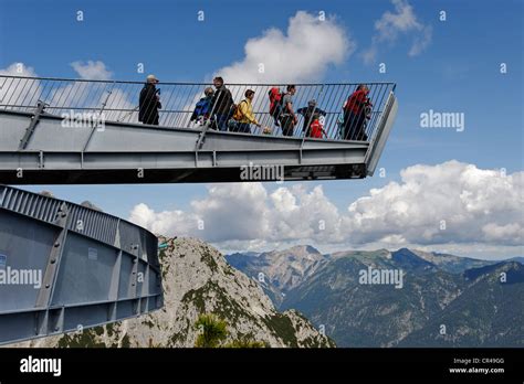 Alpspix Aussichtsplattform Am Alpspitzbahn Bergstation Garmisch
