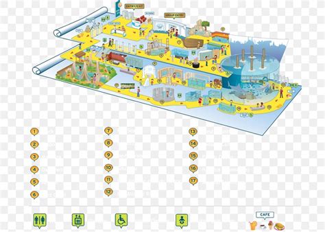 Sea Life Aquarium Map