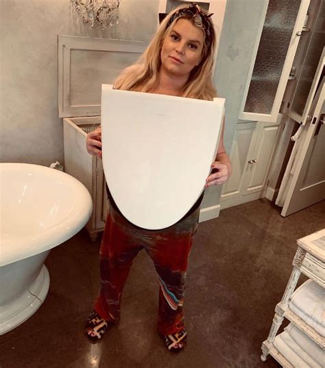 Jessica Simpson Breaks Toilet Seat While Pregnant Pic