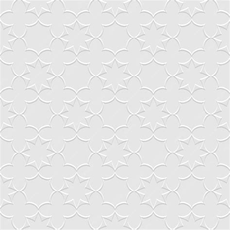 Premium Vector Abstract Grey Seamless Flower Pattern In Oriental Style
