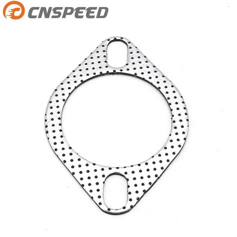 Cnspeed 63mm Aluminum 2 5 Inch Car Engine Exhaust Gasket Downpipe