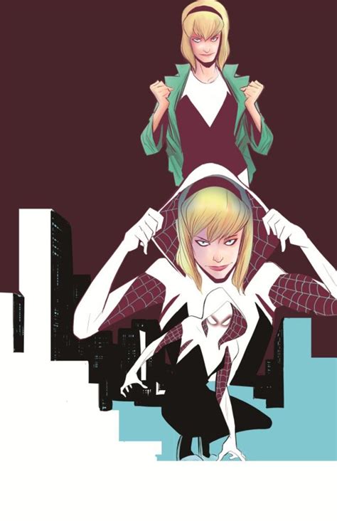 Meet Gwen Stacy Spider Woman First Look Edge Of Spider Verse 2