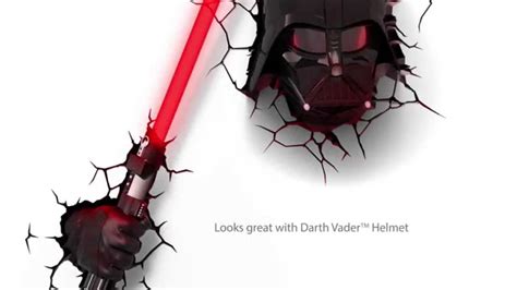 大特価放出！ 3dlightfx Star Wars Darth Vader Hand With Lightsaber 3d Deco