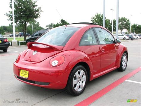 2007 Salsa Red Volkswagen New Beetle 25 Coupe 13085805 Photo 5