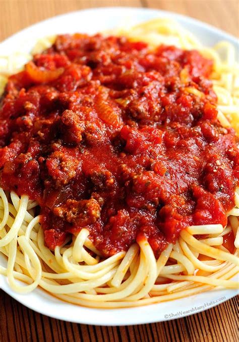 Spaghetti Sauce With Italian Sausage And Ground Beef