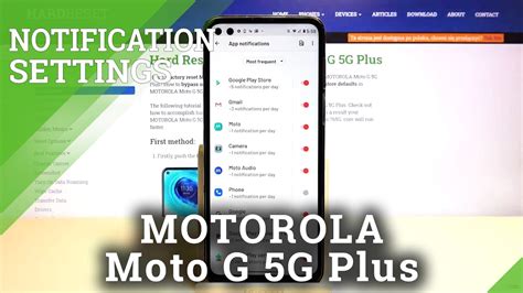 How To Personalize Notifications On Motorola Moto G G Plus Set Up