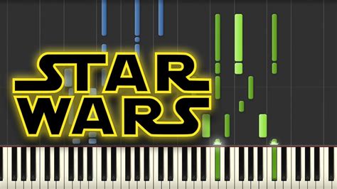 Star Wars Main Theme Piano Tutorial Youtube