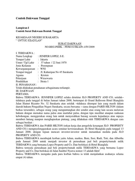 Surat undangan tidak resmi adalah surat informal yang ditujukan untuk kepentingan pribadi, jadi kamu bisa mendapatkan contoh suratnya dengan berbagai suci bella lestari. contoh-contoh surat dakwaan.docx