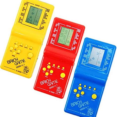 Classic Handheld Game Machine Tetris Brick Game Kids Game Machine With