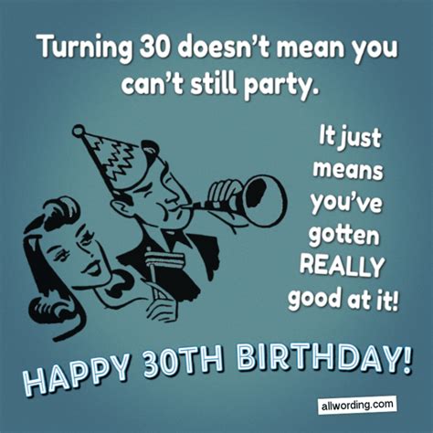 30 ways to wish someone a happy 30th birthday