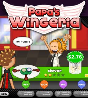 Nuestra sabrosa colección de juegos de papa louie está llena de los más apasionantes desafíos de gestión del mundo. Papa's Wingeria - Walkthrough, Tips, Review