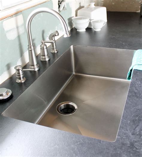 Are farmhouse sinks going out of style? An Undermount Sink in Laminate Countertops - The Craft ...
