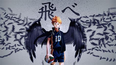 Tobe Fly Haikyuu Wallpaper Haikyuu Shōyō Hinata