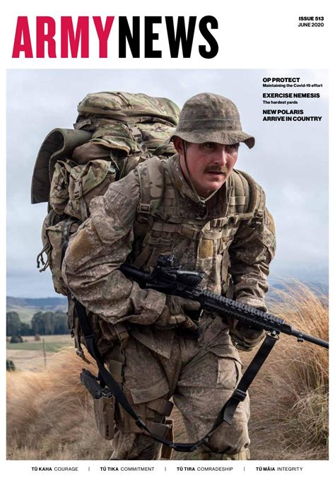 New Zealand Army Army News Issue 513 June 2020 By New Zealand