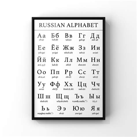 russian alphabet chart blog ben crowder 43 printable russian alphabet images