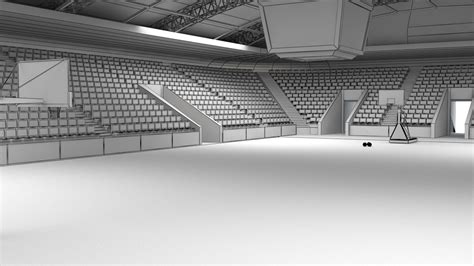 Artstation Basketball Arena 3d Model Resources