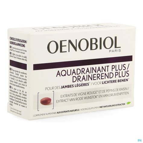 Oenobiol Aquadrainant Plus 45 Tabletten Apotheek Online