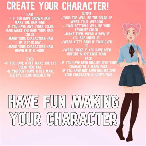 Create Your Character Drawing Challenge For Everyone Challenge