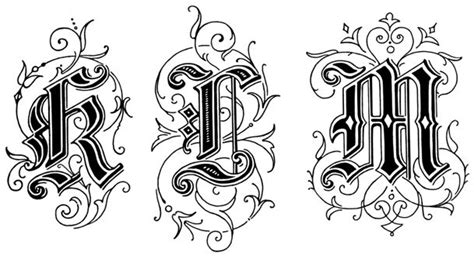 Gothic Letters Gothic Lettering Lettering Alphabet Lettering Fonts
