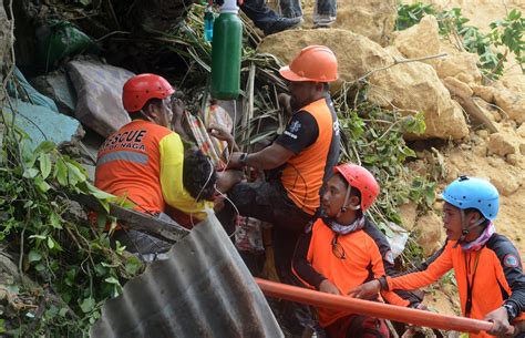Philippines Struck By Another Deadly Landslide Days After Typhoon