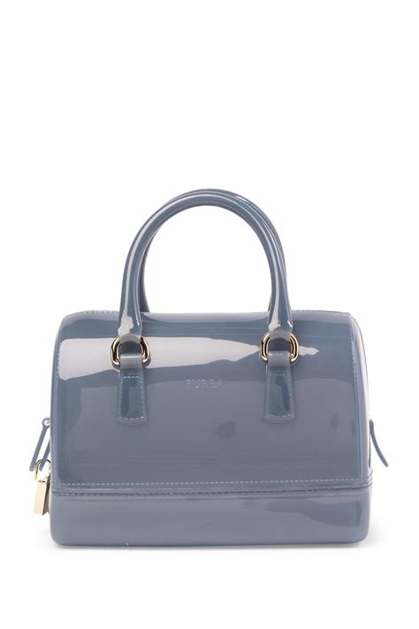 Lyst Furla Candy Cookie Small Jelly Dome Bag In Blue