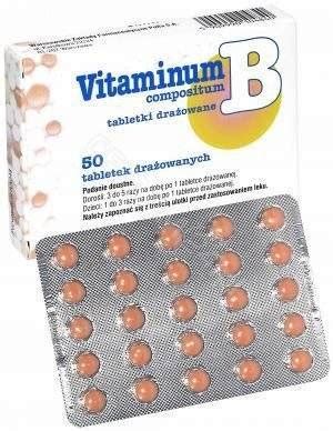 Vitaminum B Compositum Tabletek Dra Owanych Leki I Suplementy Witaminy I Minera Y